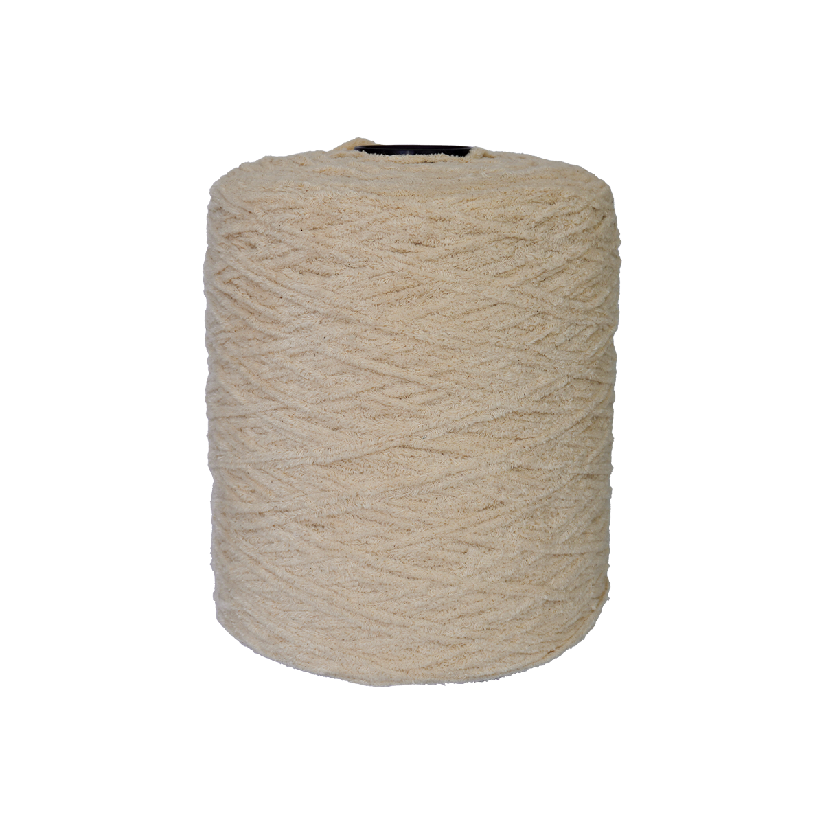 Chenille de Algodão Cru 6mm